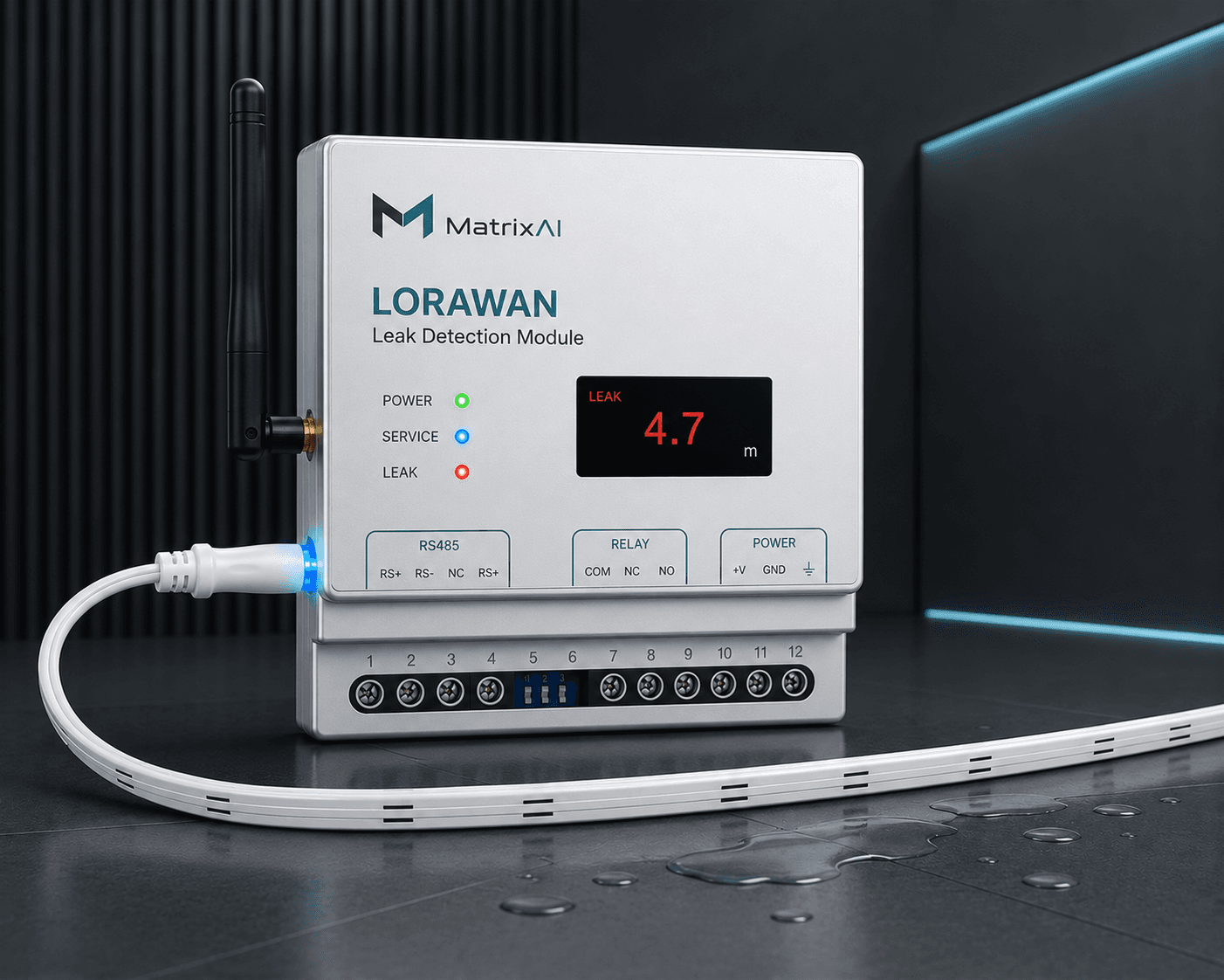 Water Leak Detection LoRaWAN Device